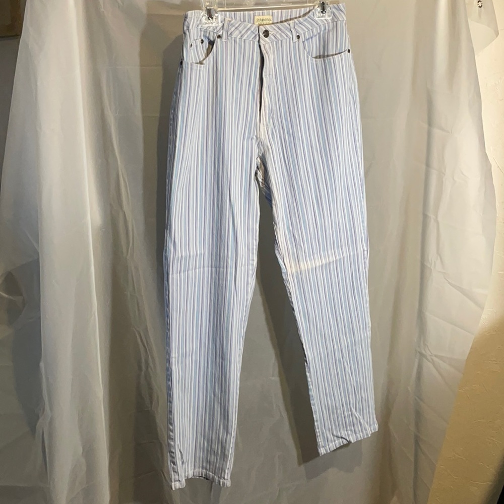 St. Johns Bay striped stretch jeans